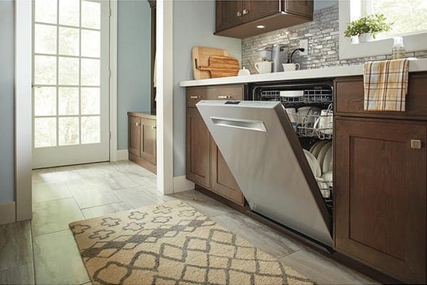 bosch dishwasher smells like mildew